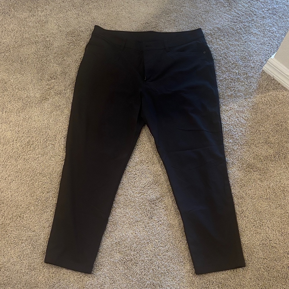 Black lululemon men’s dress Pants